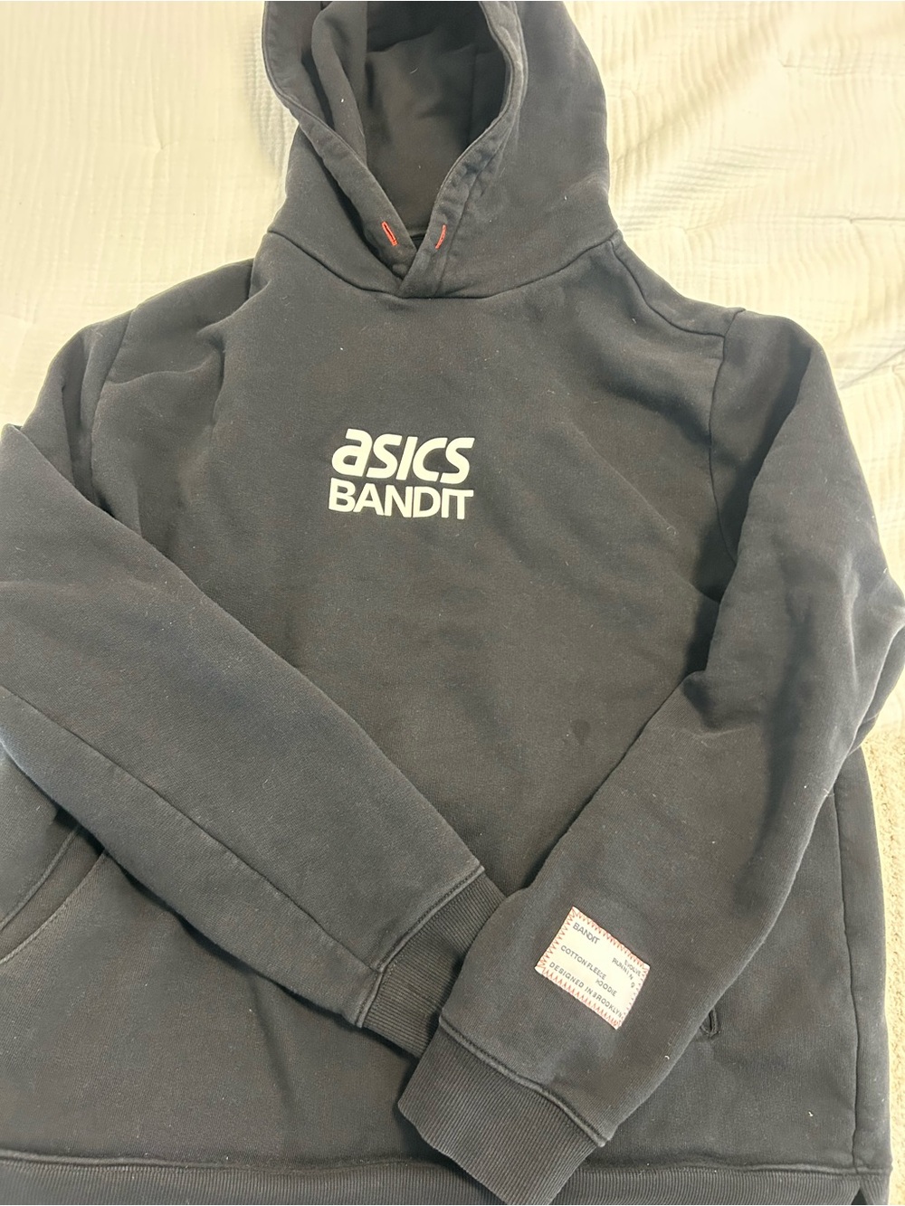 Asics Black Bandit Pullover Hoodie 2025 NYC MARATHON